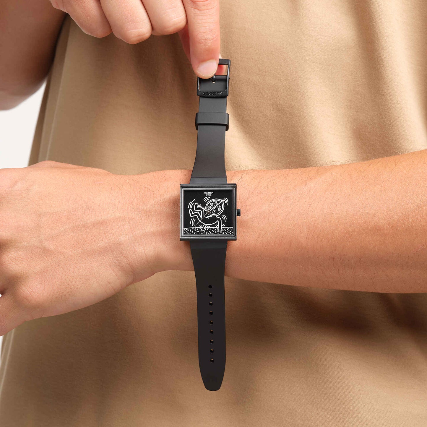 BREAK LOOSE Swatch Keith Haring